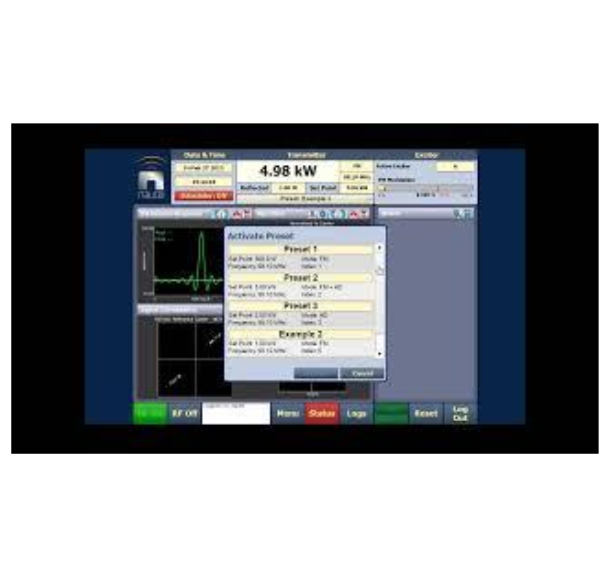 How To Delete a Preset Nautel Broadcast