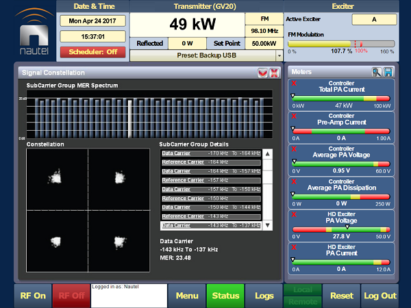 HD Radio MER FM on AUI