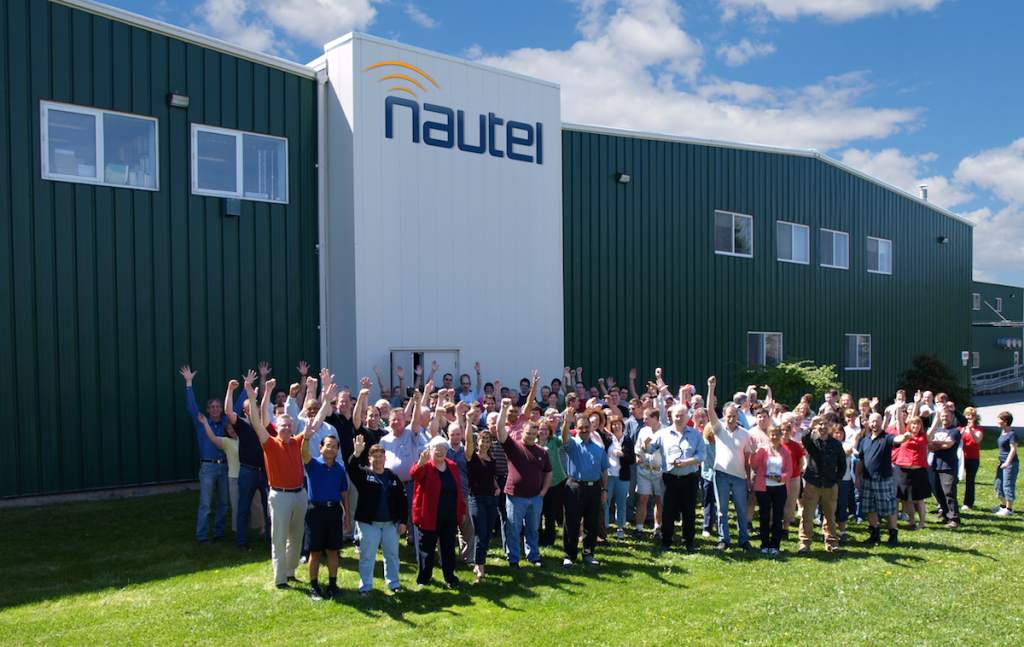 Nautel Hacketts Cove - team waving